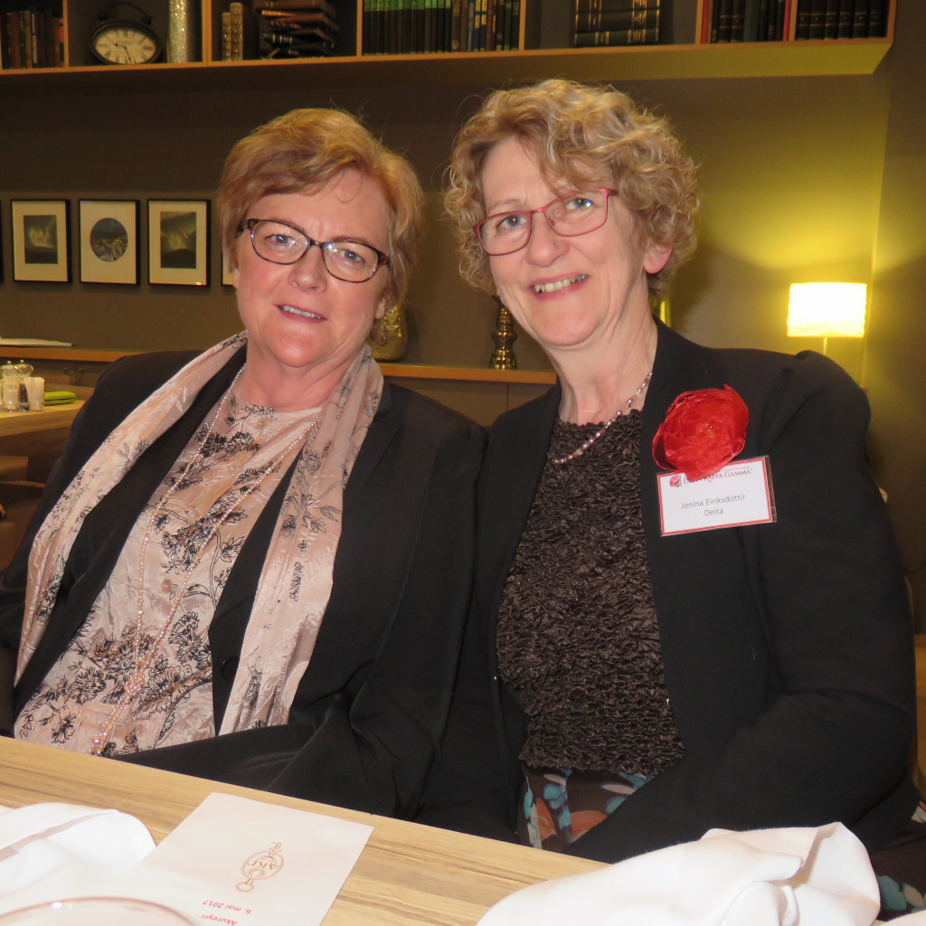 Guðný S. Ólafsdóttir Mý og Jónína Eiríksd. Delta
