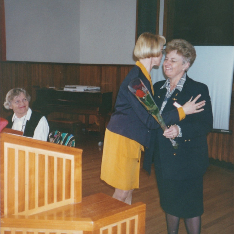 Margrét Schram, Alfadeild, Ragnheiður Stefánsdóttir, Betadeild og Sigrún Klara Hannesdóttir, Alfadeild