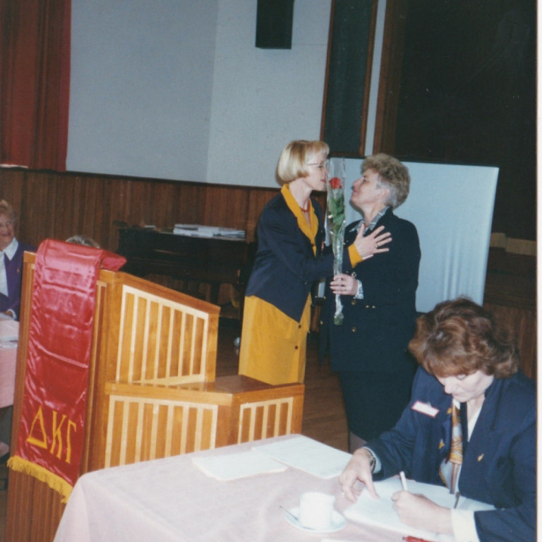 Ragnheiður Stefánsdóttir, Betadeild og Sigrún Klara Hannesdóttir, Alfadeild