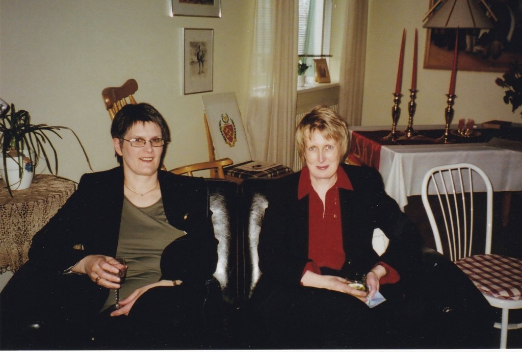 Magna Guðmundsdóttir og Anna Jóhannsdóttir