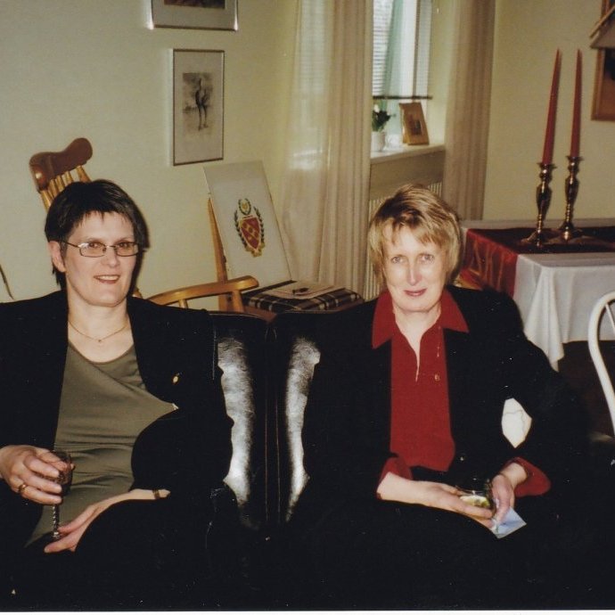 Magna Guðmundsdóttir og Anna Jóhannsdóttir