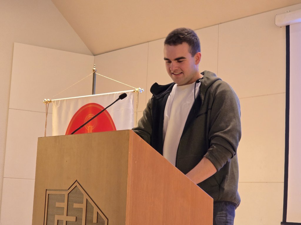 Sigurður Ernir nemandi í Fjölbrautarskóla Suðurlands.