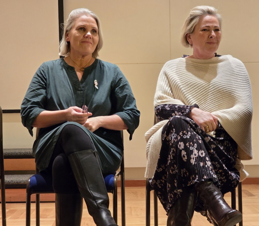 Sigrún og frú Halla.