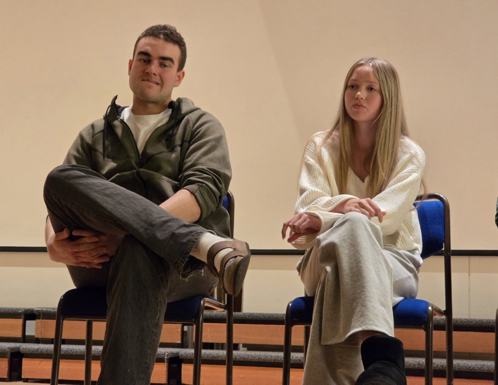 Raddir ungmenna: Sigurður Ernir og Hera Fönn.