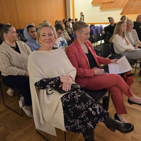 Frú Halla Tómasdóttir forseti Íslands og Margrét formaður.