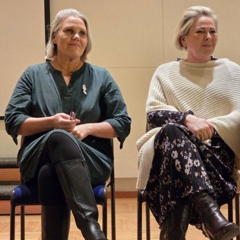 Sigrún og frú Halla.