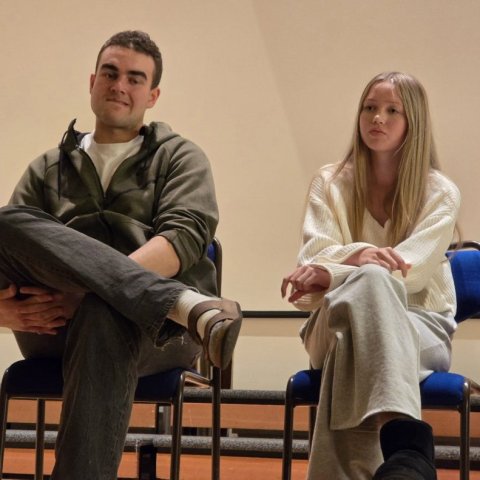 Raddir ungmenna: Sigurður Ernir og Hera Fönn.