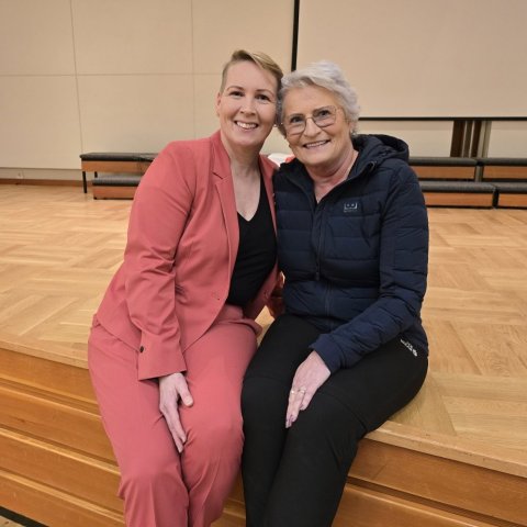 Forseti Delta Kappa Gamma á Íslandi, Hrund Logadóttir, kom á málþingið.