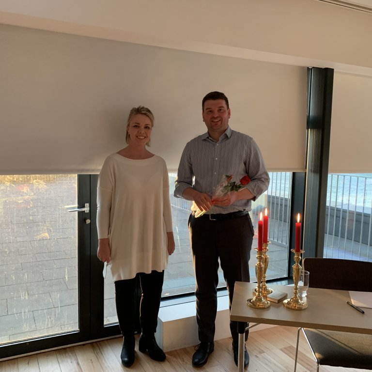 Hrefna Sigurjónsdóttir og Ásmundur Einar Daðason