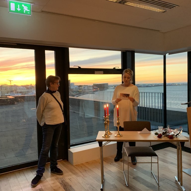 Hrefna Þórarinsdóttir og Hrefna Sigurjónsdóttir