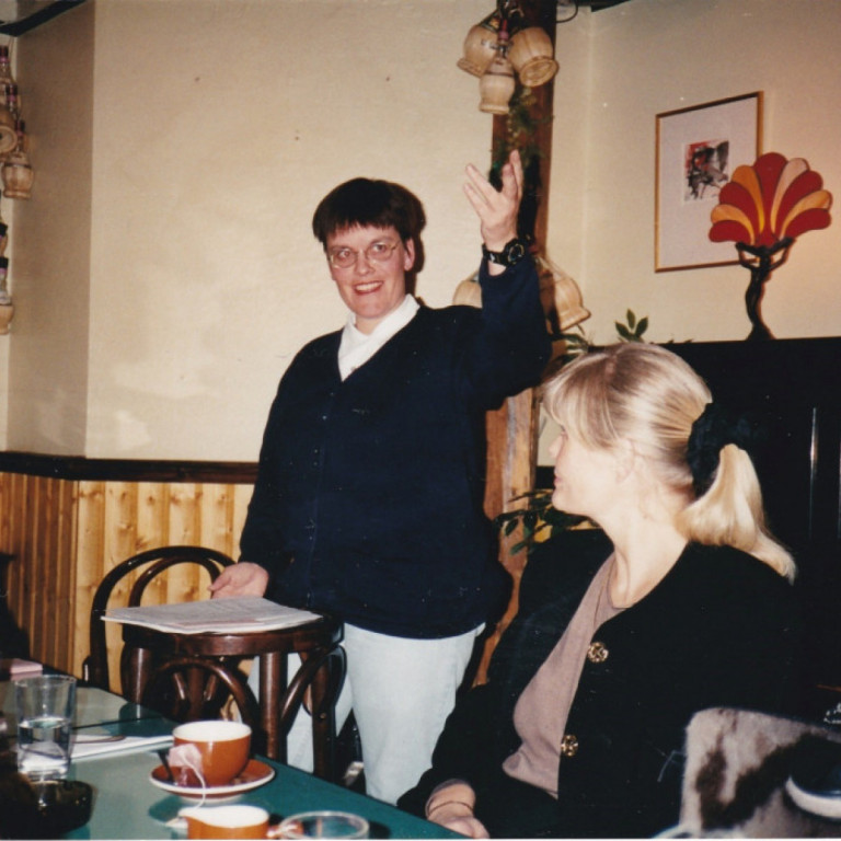 Inga Margrét Róbertsdóttir og NN