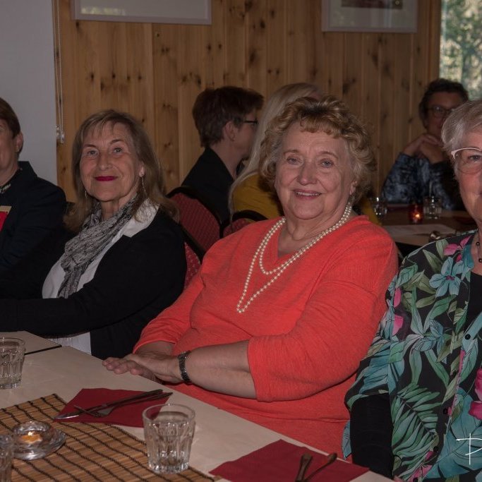 Á vorfundi Delta 2019. Elísabet, Soffía, Þrúður og Sigrún.