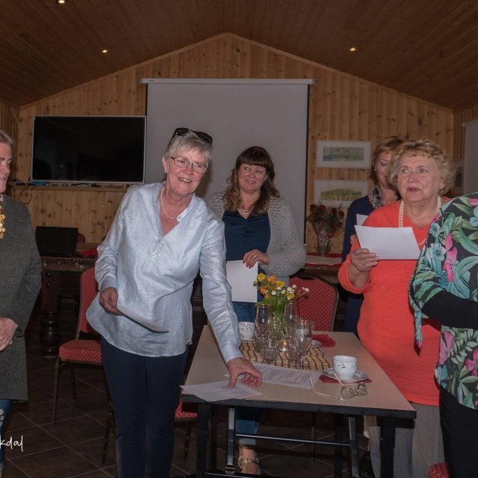 Á vorfundi Delta 2019. Vináttusöngvar.