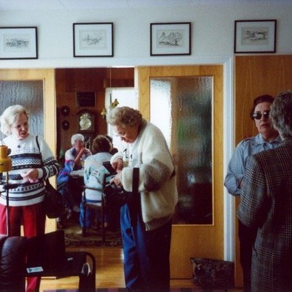 Sigríður Valgeirsdóttir Alfadeild, Emilie Leptinen USA og fleiri þinggestir