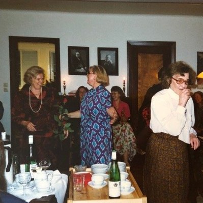 Inntökuathöfn á Hallormsstað:  Sigríður Valgeirsdóttir, Sjöfn Sigurbjörnsdóttir, Jakobína Guðmundsdóttir (var gjaldkeri landssambandsins).