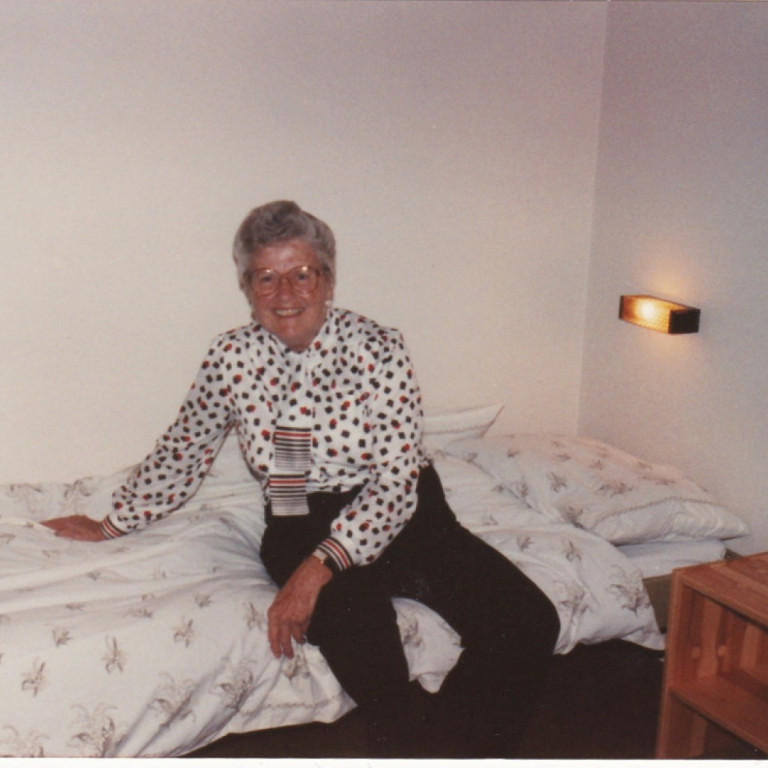 Marjorie Allen forseti alþjóðasamtakanna