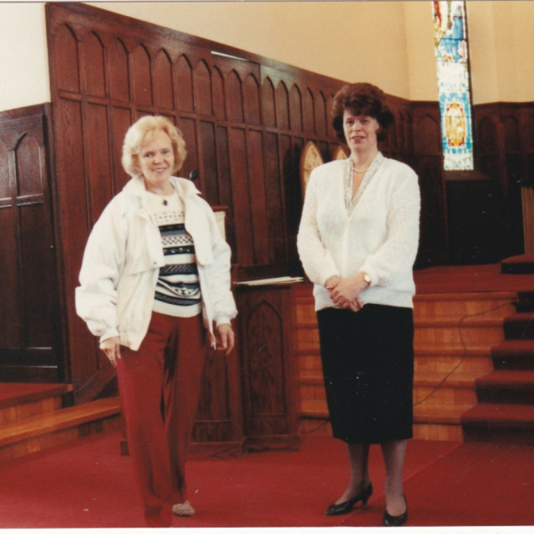 Sigríður Valgeirsdóttir, Alfadeild og Þóra Steinunn Gísladóttir, Betadeild