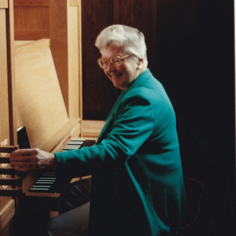 Marjorie Allen forseti alþjóðasamtakanna,