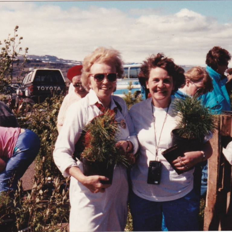 Sigríður Valgeirsdóttir, Alfadeild og Elín Hannibalsdóttir, Epsilondeild