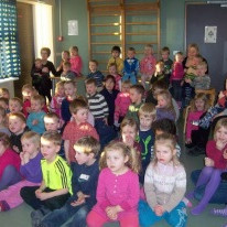 Frá hátíðahöldum á degi leikskólans í leikskólanum Síðuseli á Akureyri