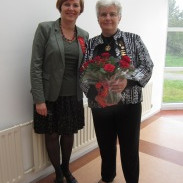 Dr. Sigrún Klara ásamt landsambandsforseta Guðbjörgu M. Sveinsdóttur