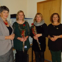 Anna, Ásdís, Bryndís og Jenný