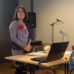 Marika ávarpar vorþingið á Ísafirði