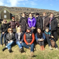 Á heimleiðinni áðu Mý og Betakonur við Litla Bæ í Skötufirði