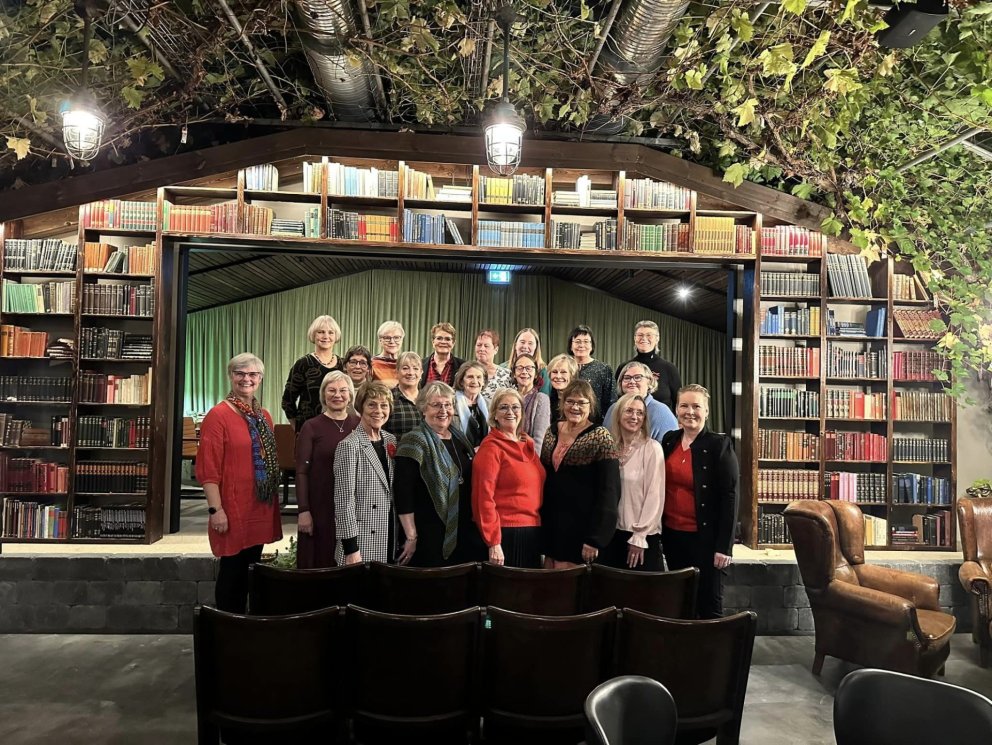 Jólafundur í Friðheimum í Reykholti 2023