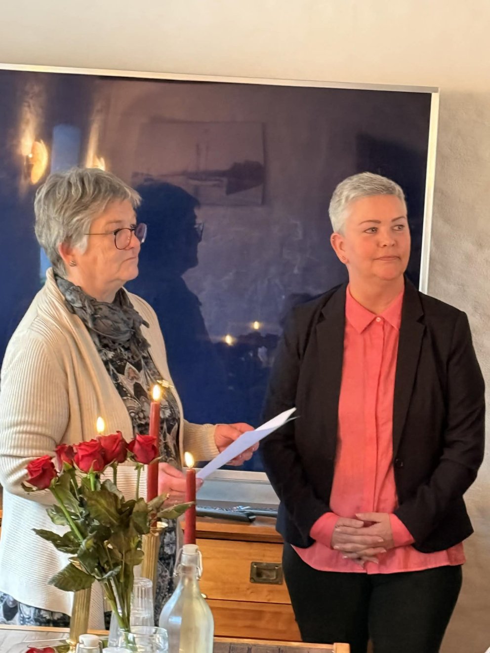 Ólafía formaður og Kristjana Guðmundsdóttir ný félagskona zeta deildar DKG