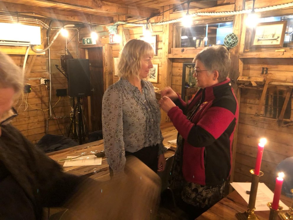 Sigurbjörg Hvönn Kristjánsdóttir og Ólafía Þórunn Stefánsdóttir.