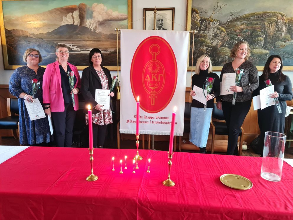 Nýjar félagskonur í Epsilon-deild.