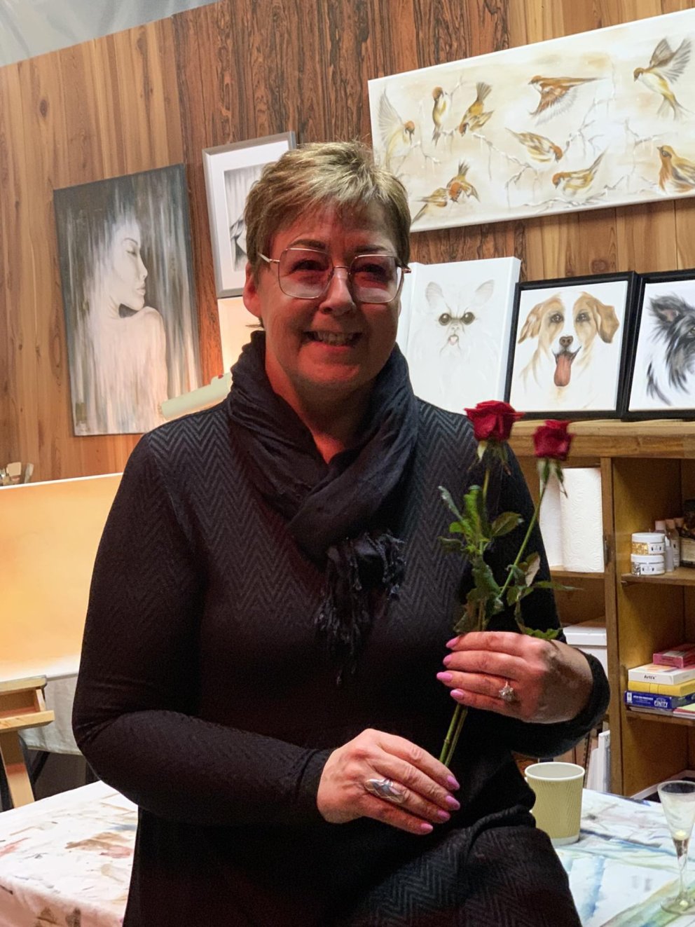 Jólafundur haldinn á Eskifirði 6. desember 2023.