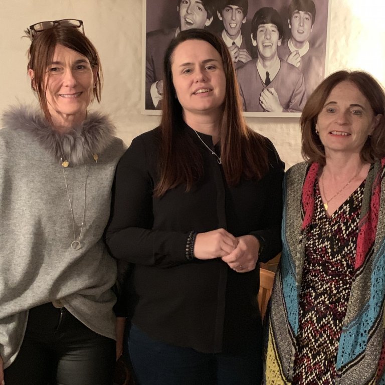 Petra, Sigrún Birna og Björg.