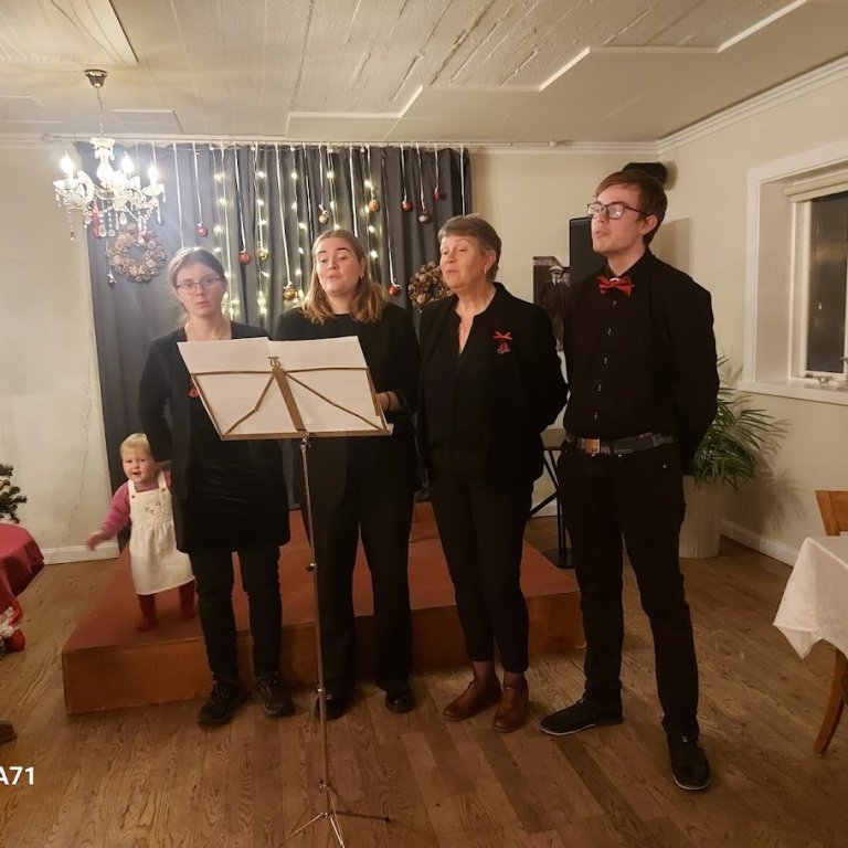 Margrét Steinunn og börnin hennar.