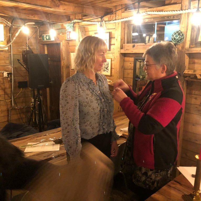 Sigurbjörg Hvönn Kristjánsdóttir og Ólafía Þórunn Stefánsdóttir.